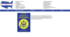 Desktop Screenshot of historicdocumentsofamerica.com
